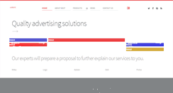 Desktop Screenshot of next-advertising.com